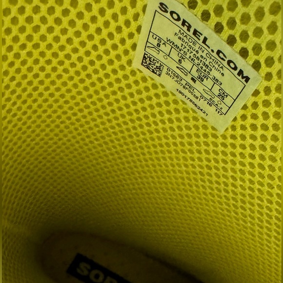 🔥SOREL - Joan TALL WEDGE Green RAIN BOOTS🔥 ☔️ - Picture 8 of 10